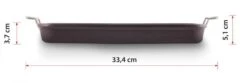 Valira Grillpan Aire Met Handgrepen - 34 X 25 Cm - Standaard Anti-aanbaklaag 9 Valira Grillpan Aire Met Handgrepen - 34 X 25 Cm - Standaard Anti-aanbaklaag -Keukengerei Korting Winkel ceramic grill pan aire.jpg2