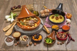 Cookinglife Tajine Regas - Aardewerk - Zwart - ø 32 Cm / 3 Liter -Keukengerei Korting Winkel cookinglife tajines resized bw 2