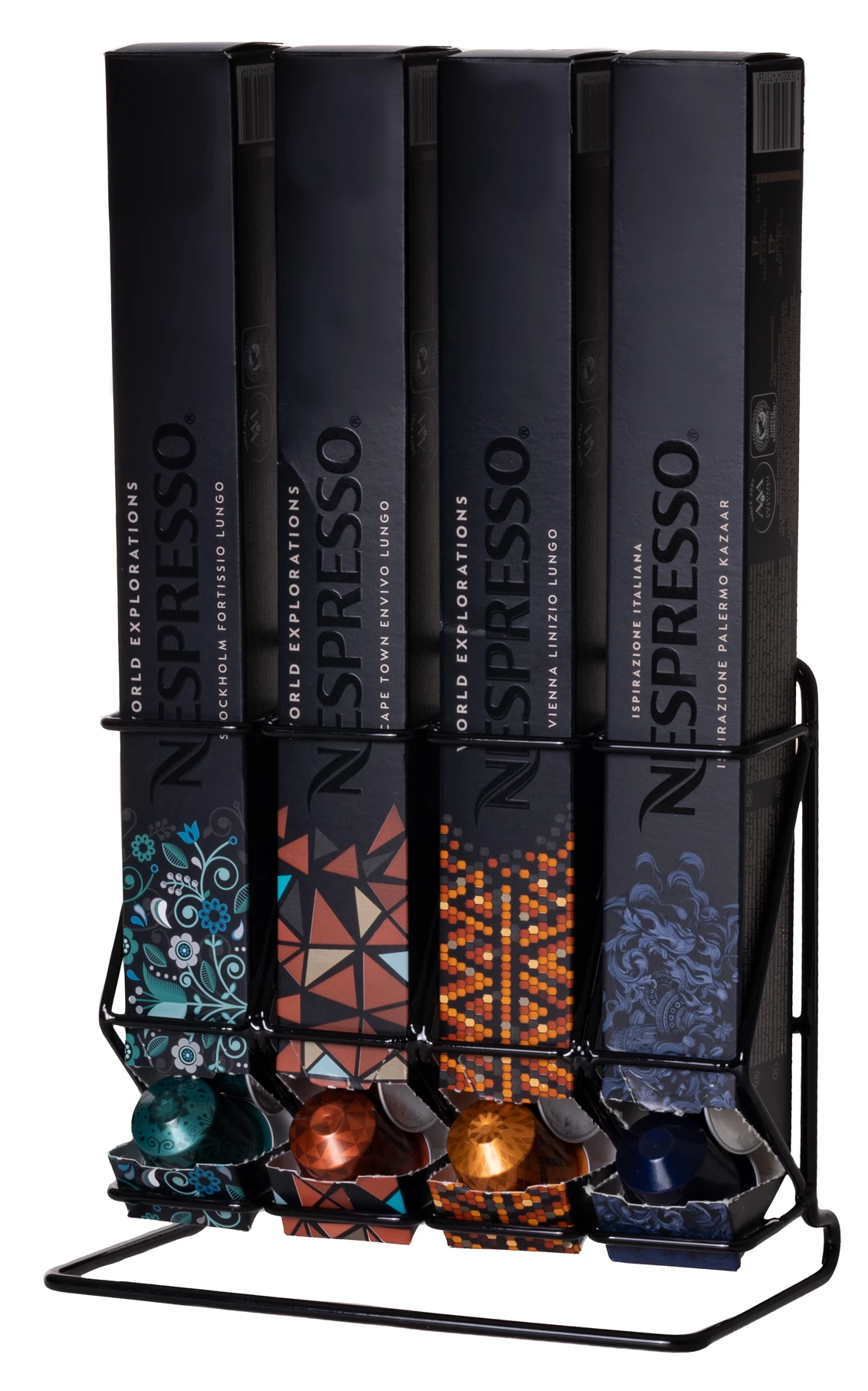 Jay Hill Nespresso Cuphouder - Rek - Zwart - 40 Stuks 4 Jay Hill Nespresso Cuphouder - Rek - Zwart - 40 Stuks - Afbeelding 2