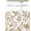 A Little Lovely Company Drinkfles / Waterfles - Groene Bloesems -Keukengerei Korting Winkel dbblsa45 lr 2 drink bottle blossoms sage