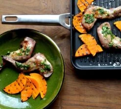 Valira Grillpan Aire Met Handgrepen - 28 X 28 Cm - Standaard Anti-aanbaklaag -Keukengerei Korting Winkel grillpansfeerfoto3 3