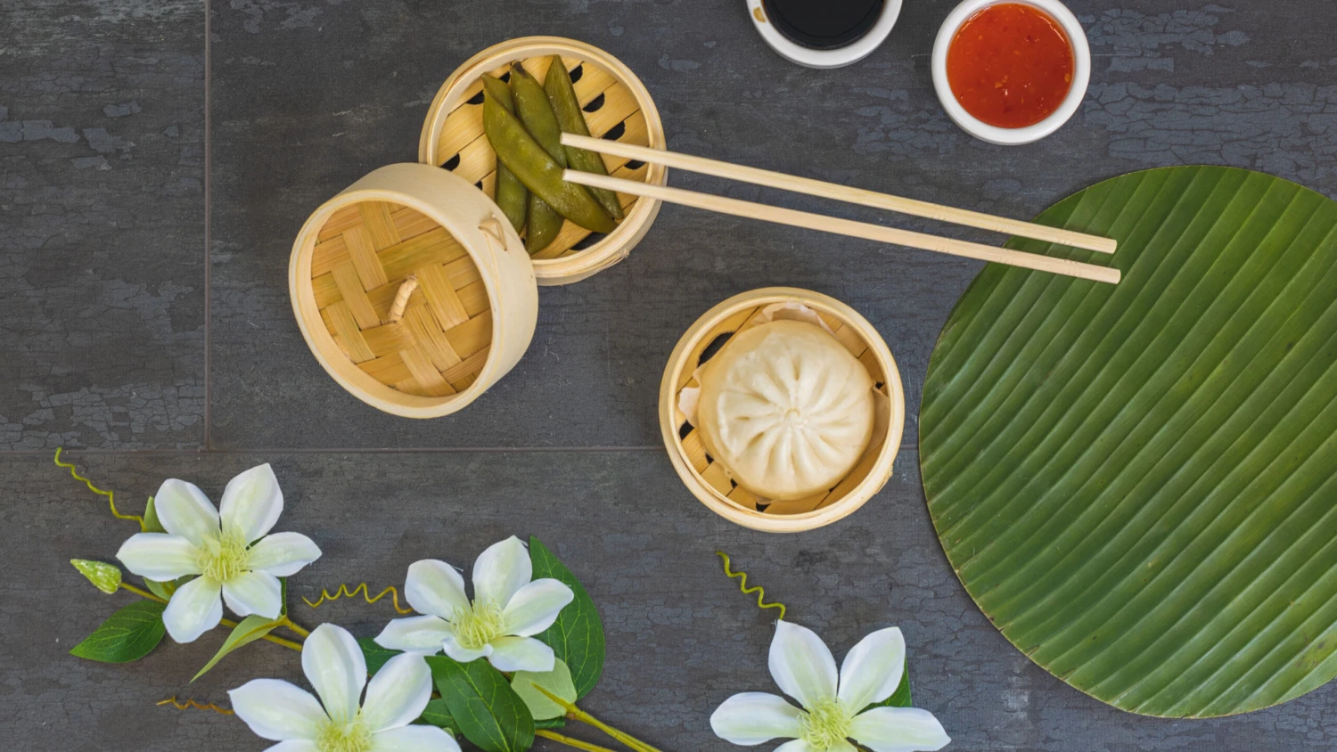 Sareva Stoommandje Bamboe 2-laags - ø 10 Cm 4 Sareva Stoommandje Bamboe 2-laags - ø 10 Cm - Afbeelding 2