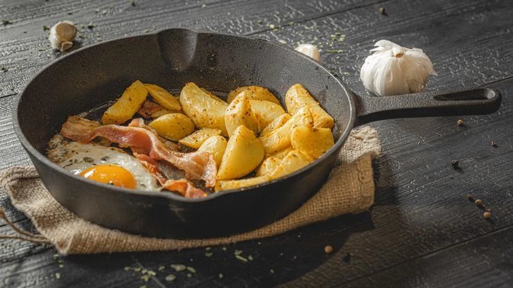 Blackwell Pannenset Gietijzer - Zonder Anti-aanbaklaag 2-Delig 4 Blackwell Pannenset Gietijzer - Zonder Anti-aanbaklaag 2-Delig - Afbeelding 2