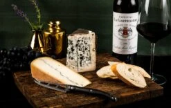 Laguiole Style De Vie Kaasmes Black Stonewash -Keukengerei Korting Winkel kaasmes laguiole black stonewash enkel sf gr 1