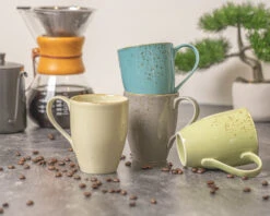 Jay Hill Serviesset Santorini - 16-delig / 4 Personen - Groen -Keukengerei Korting Winkel koffie 12