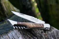 Laguiole Style De Vie Zakmes Met Kurkentrekker - Olijfhout 8 Laguiole Style De Vie Zakmes Met Kurkentrekker - Olijfhout -Keukengerei Korting Winkel laguiole zakmes olijfhout kurkentrekker3