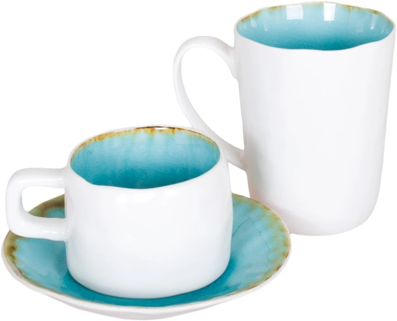 Cosy & Trendy Koffieschotel Laguna Azzurro ø 15 Cm 6 Cosy & Trendy Koffieschotel Laguna Azzurro ø 15 Cm - Afbeelding 4