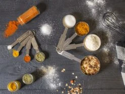 Sareva Maatlepels - RVS - 4-delig 9 Sareva Maatlepels - RVS - 4-delig -Keukengerei Korting Winkel maatschepjes0 6