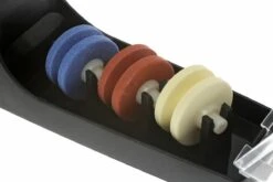 Minosharp Messenslijper / Waterslijper 0550BR Plus 3 -Keukengerei Korting Winkel minosharp waterslijper 0550BR wieltjes