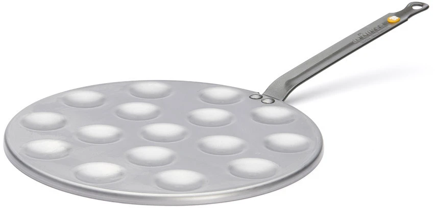 De Buyer Poffertjespan Mineral B - ø 27 Cm - 15 Poffertjes - Zonder Antiaanbaklaag 3 De Buyer Poffertjespan Mineral B - ø 27 Cm - 15 Poffertjes - Zonder Antiaanbaklaag