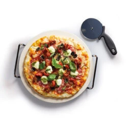 KitchenCraft Pizzasteen En Pizzames - 32 Cm -Keukengerei Korting Winkel qii8zbg61ucyuxrfrlff 28232