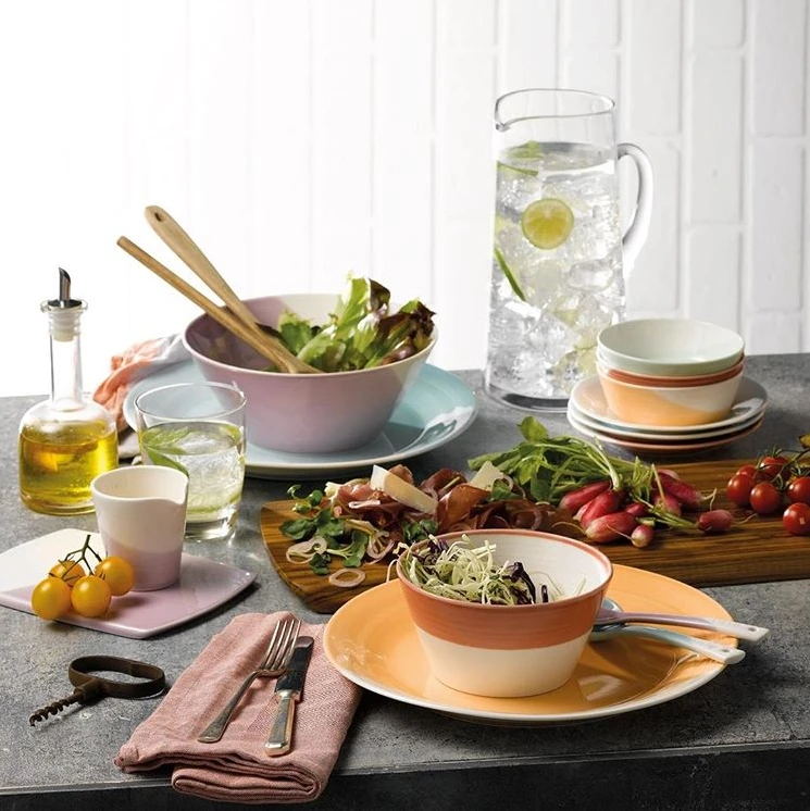 Royal Doulton Dipschaaltjes 1815 Bright Colours 12 X 12 Cm - 8 Stuks 5 Royal Doulton Dipschaaltjes 1815 Bright Colours 12 X 12 Cm - 8 Stuks - Afbeelding 3