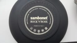 Sambonet Wokpan Rock 'n' Rose - Zwart - ø 32 Cm - Standaard Anti-aanbaklaag -Keukengerei Korting Winkel sambonet rock n rose achterkant 1