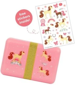 A Little Lovely Company Lunchbox - Paard -Keukengerei Korting Winkel sblhpi11 lr 3 lunch box horse 2