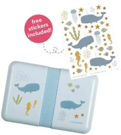 A Little Lovely Company Lunchbox - Oceaan 11 A Little Lovely Company Lunchbox - Oceaan -Keukengerei Korting Winkel sbocbu34 lr 4 lunch box ocean