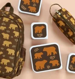 A Little Lovely Company Lunchset - Beren -Keukengerei Korting Winkel sbsebe43 lr 8 lunch snack box set bears