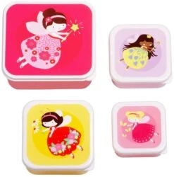 A Little Lovely Company Lunchset - Fee -Keukengerei Korting Winkel sbsefa28 lr 1 lunch and snack box set fairies