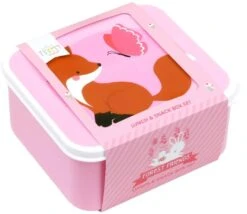 A Little Lovely Company Lunchset - Bosvriendjes -Keukengerei Korting Winkel sbsefo27 lr 8 lunch and snack box set forest friends
