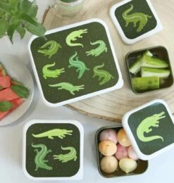 A Little Lovely Company Lunchset - Krokodillen 11 A Little Lovely Company Lunchset - Krokodillen -Keukengerei Korting Winkel sbsevr59 lr 5 lunch snack box set crocodiles