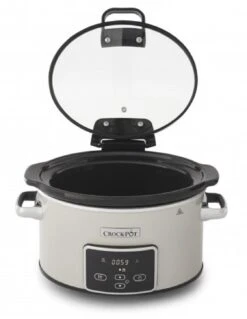 Crockpot Slowcooker - Digitaal - 3.5 Liter - CR060 11 Crockpot Slowcooker - Digitaal - 3.5 Liter - CR060 -Keukengerei Korting Winkel slowcooker beige 2