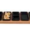 Bowls & Dishes Serveerplank / Tapasplank Streetfood 7-vaks Zwart - XXL 1 Bowls & Dishes Serveerplank / Tapasplank Streetfood 7-vaks Zwart - XXL -Keukengerei Korting Winkel vbb1869.zw 4 1