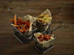 Hendi Frietmandje RVS ø 9 Cm -Keukengerei Korting Winkel vetvrij20papier 2 1