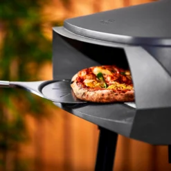 Witt Pizza Oven Etna Rotante - Op Gas Voor Buiten - Mat Grafiet - Voor ø 40 Cm Pizza's - Roterende Pizzasteen -Keukengerei Korting Winkel witt pizza etna rotante black 05 1