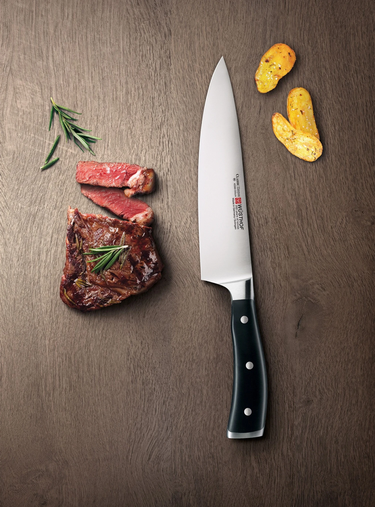 Wusthof Vleesmes Classic Ikon 20 Cm 4 Wusthof Vleesmes Classic Ikon 20 Cm - Afbeelding 2